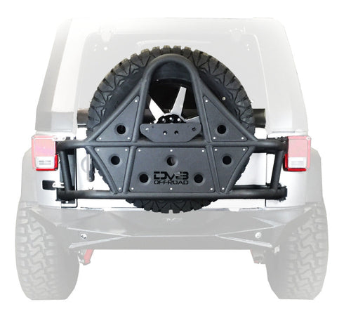 DV8 18-25 Jeep Wrangler JL Body Mounted Tire Carrier