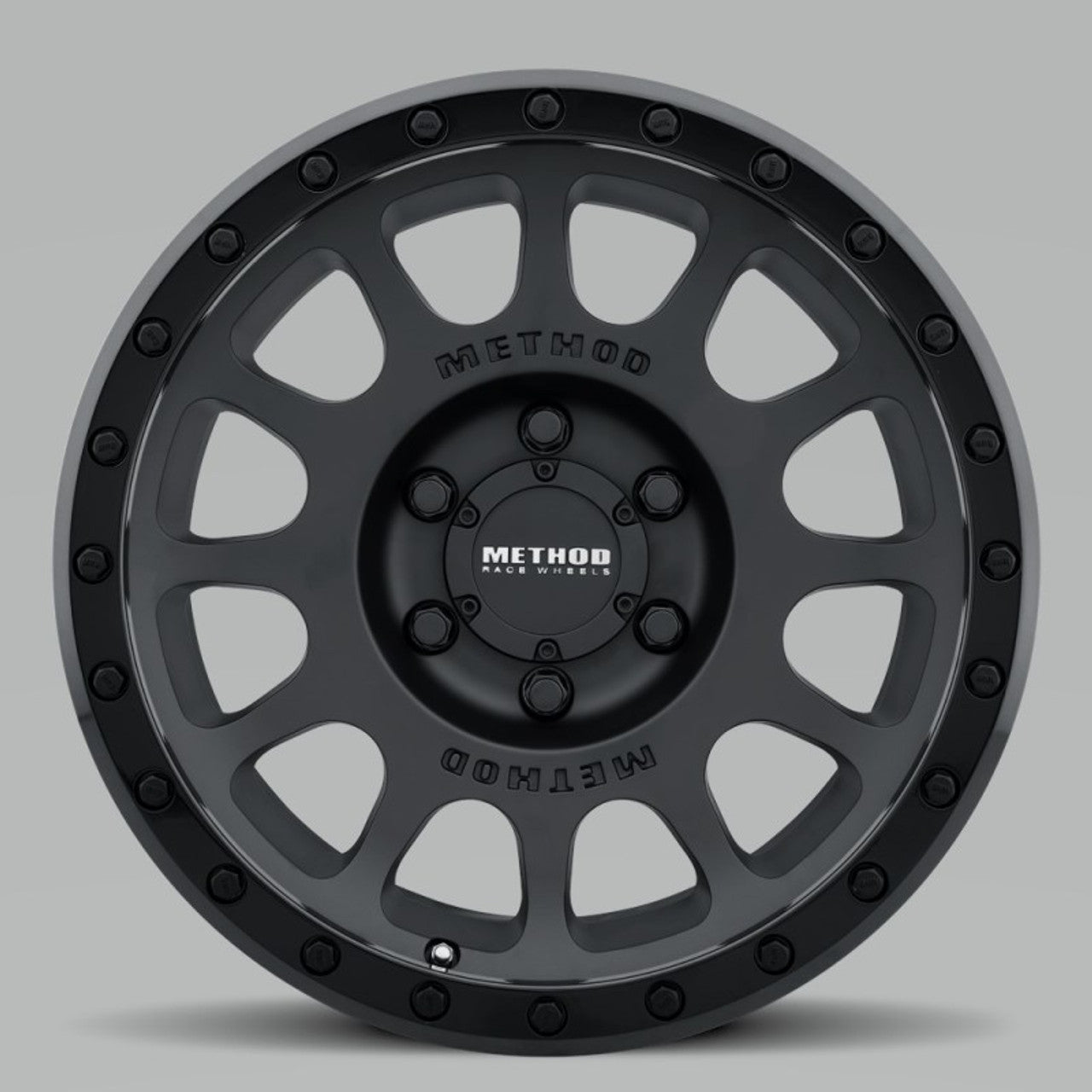 Method MR305 NV 17x8.5 25mm Offset 6x135 94mm CB Matte Black Wheel