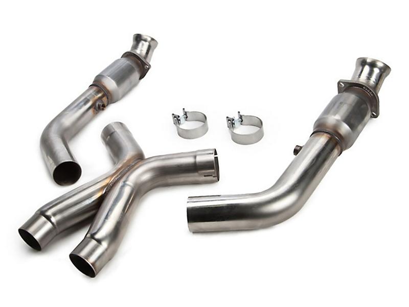 Kooks 2016 + Chevrolet Camaro SS LT1 6.2L 3in x 2 3/4in OEM High Flow Catted Connections Pipes SS