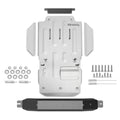 Rival 10-24 Toyota 4Runner Aluminum Transmission Transfer Case Catalytic Converter Skid Plate