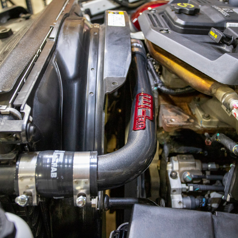 Wehrli 10-18 Dodge 6.7L Cummins Upper Coolant Pipe - Candy Red