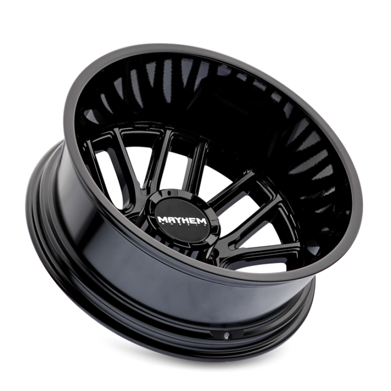 Mayhem 8107D Cogent Dually 20x8.25 / 8x165.1 BP / -192mm Offset / 121.3mm Hub Gloss Black Wheel