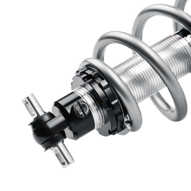 QA1 GM Pro Front Coil-Over System - Single Adj. - 10in x 550lbs/in - Flat Large - Aluminum