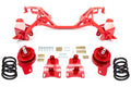 UMI Performance 82-92 GM F-Body LSX Engine Tubular K-Member w/ Weight Jack Kit (850lb.) - Red