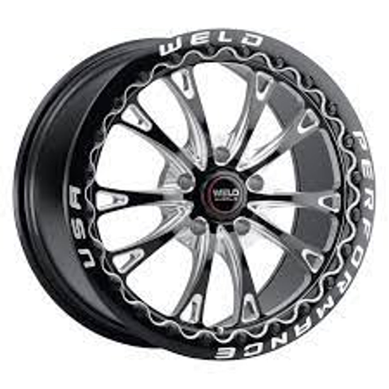 Weld Racing 18x5 Laguna Bead Lock 5x120 ET23 BS2.1 Gloss BLK MIL DIA 78.1