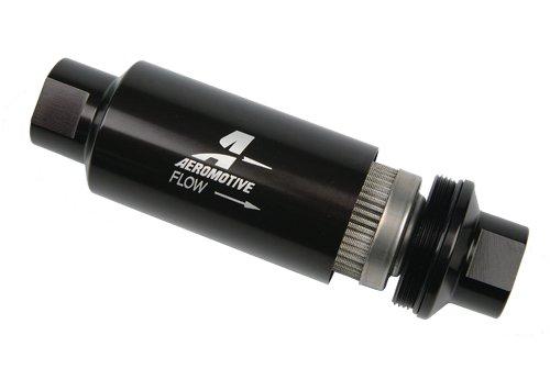 Aeromotive In-Line Filter - (AN-06 Male) 100 Micron Stainless Steel Element