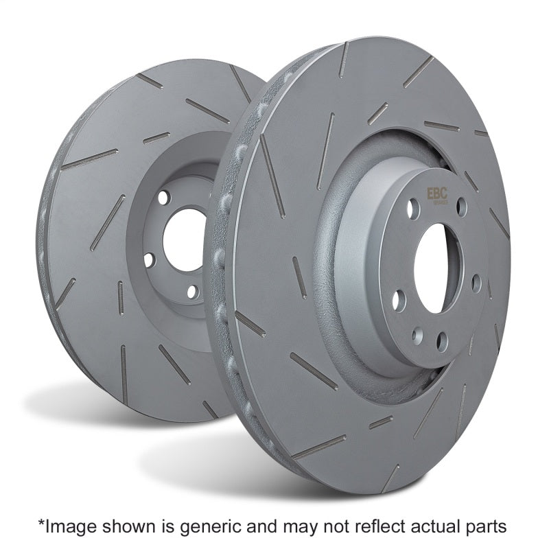 EBC 16+ Toyota Land Cruiser 5.7 USR Slotted Rear Rotors