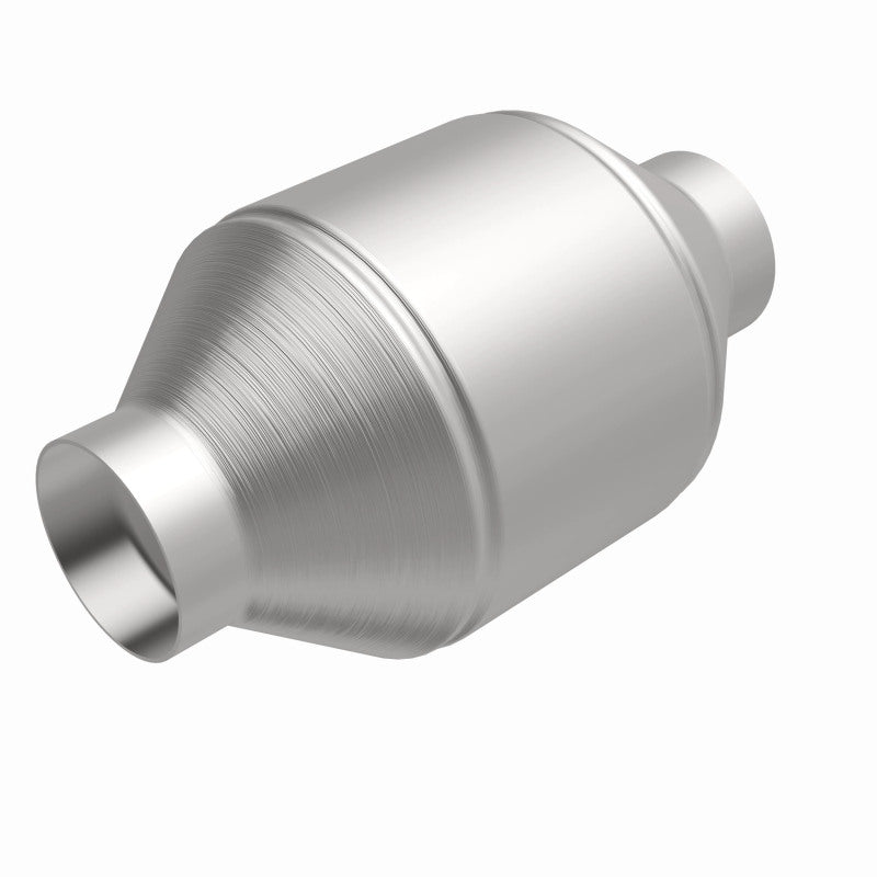 MagnaFlow Conv Univ 2.25in Inlet/Outlet Center/Center Round 3in Body L x 5in W x 8.75in Overall L