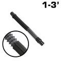 Rugged Radios 1 to 3 Ft MAC-X Expandable Ultra Flex Helmet Air Pumper System Hose by Rugged Radios