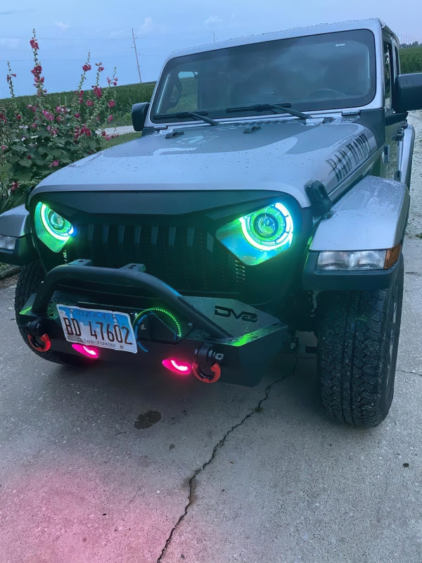 Oracle Oculus Bi-LED Projector Headlights for Jeep JL/Gladiator JT - w/ BC1 Controller