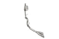 Corsa 2021-2025 Ford F-150 SuperCab/6.5in Bed 5.0L V8 Sport Cat-Back Single Side Exit-Polished