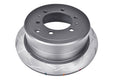DBA 96-97 Lexus LX 450 / 8/92+ Toyota Landcruiser 80 Series Rear Slotted 4000 Series Rotor