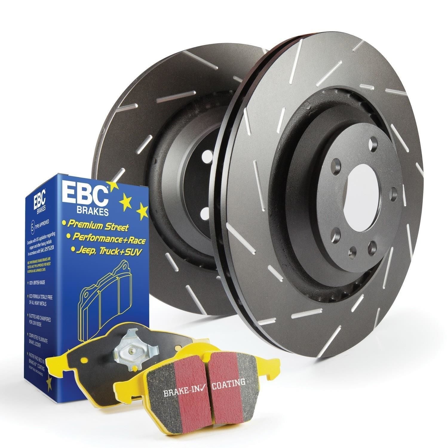 EBC S20 Brake Pad and Rotor Kit