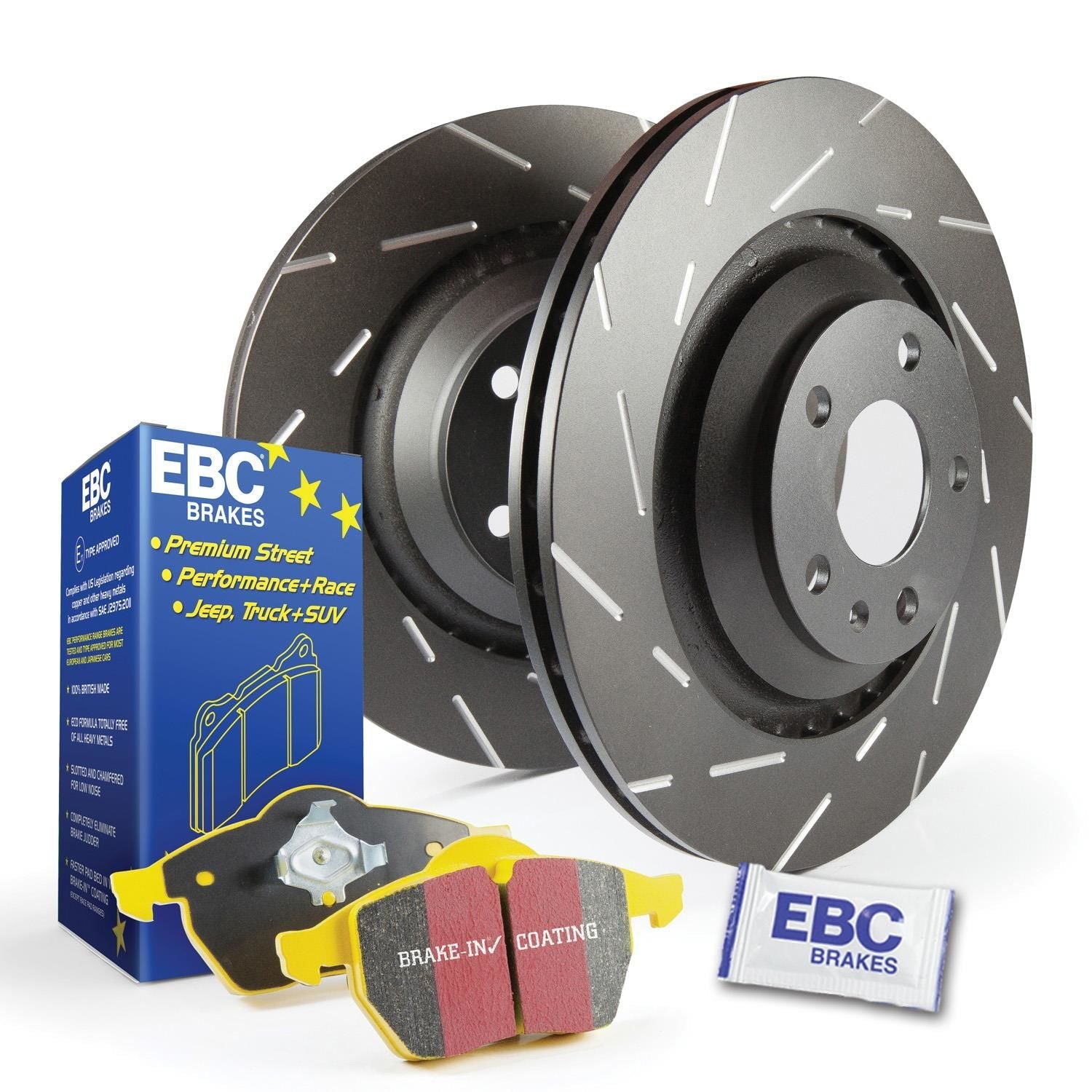 EBC S3 Brake Pad and Rotor Kit