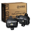 AlphaRex 22-25 GMC Sierra 1500 LED Fog Lights - White/Amber