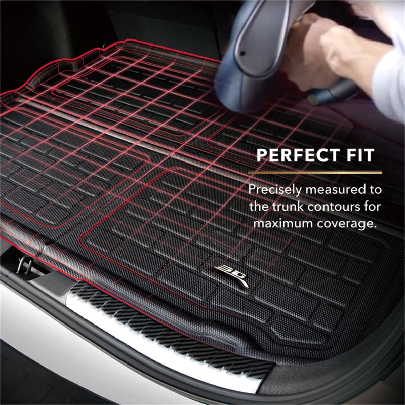 3D MAXpider 22-25 Jeep Grand Cherokee 4XE Kagu Cargo Liner - Black