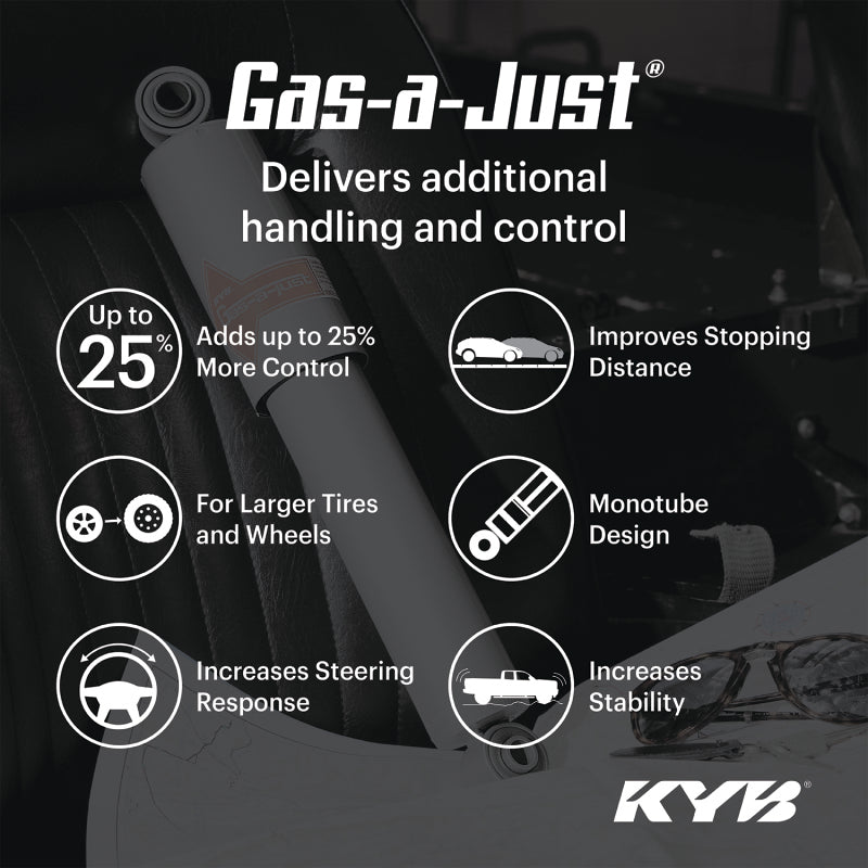 KYB Shocks & Struts Gas-A-Just Front & Rear FORD MOTORHOME CHASSIS 1957-76 TOYOTA 4-Runner 1984-89 T