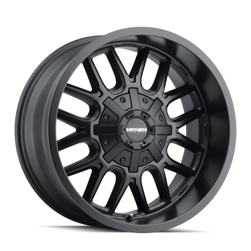 Mayhem 8107 Cogent 18x9 / 6x135 BP / 0mm Offset / 106mm Hub Matte Black Wheel