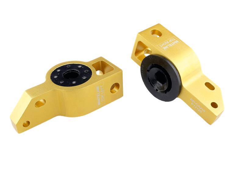 Whiteline Plus 10/08+ Mitsubishi Lancer CJ Anti-Lift/Caster Fr C/A - Lwr Inner Rear Bushing Kit