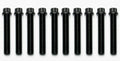 Wilwood Bolt Kit 1/2-20x3.00 LG 12 PTCS - 10 Pack Black