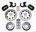 Wilwood Forged Dynalite P/S Rear Kit Drilled Rotor New Big Ford 2.50in Offset