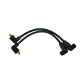 Moroso 82-99 Harley-Davidson FXR Spiral Core Wire Set - Black