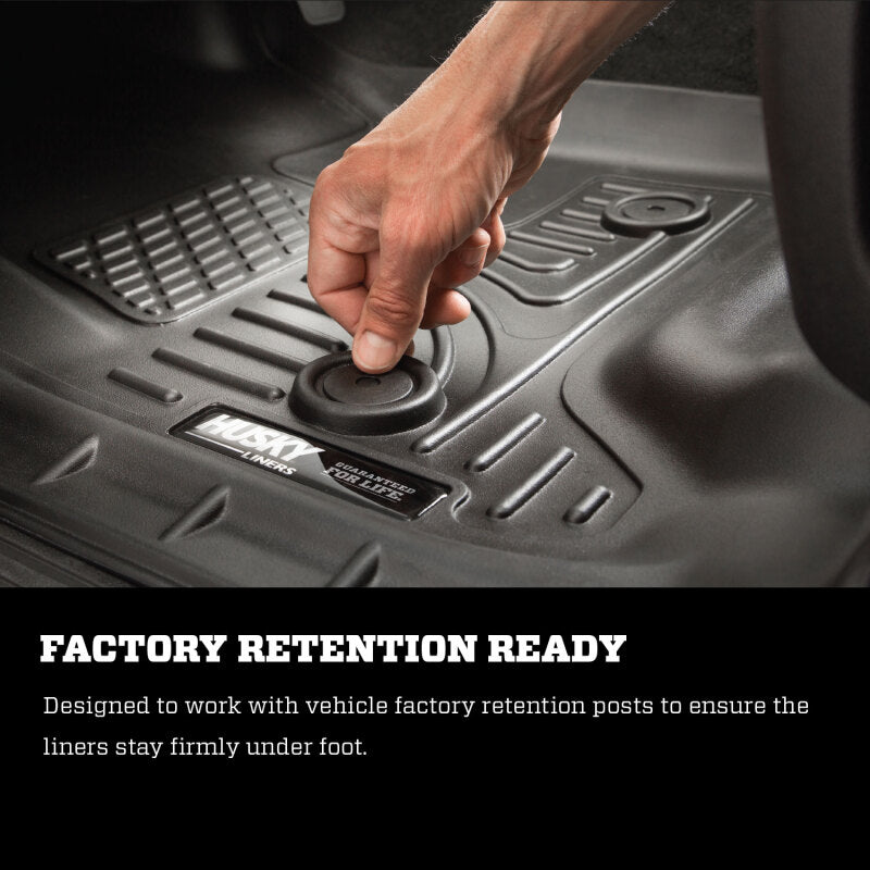 Husky Liners 2024 Lexus GX550 Weatherbeater Combo Black Floor Liners