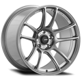 Konig Heliogram 18X12 5X114.3 ET20 Titanium Metallic Knurled Bead Flow Formed