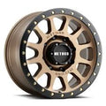 Method MR305 17x8.5 25mm Offset 5x150 116.5mm Centerbore Method Bronze - Matte Black