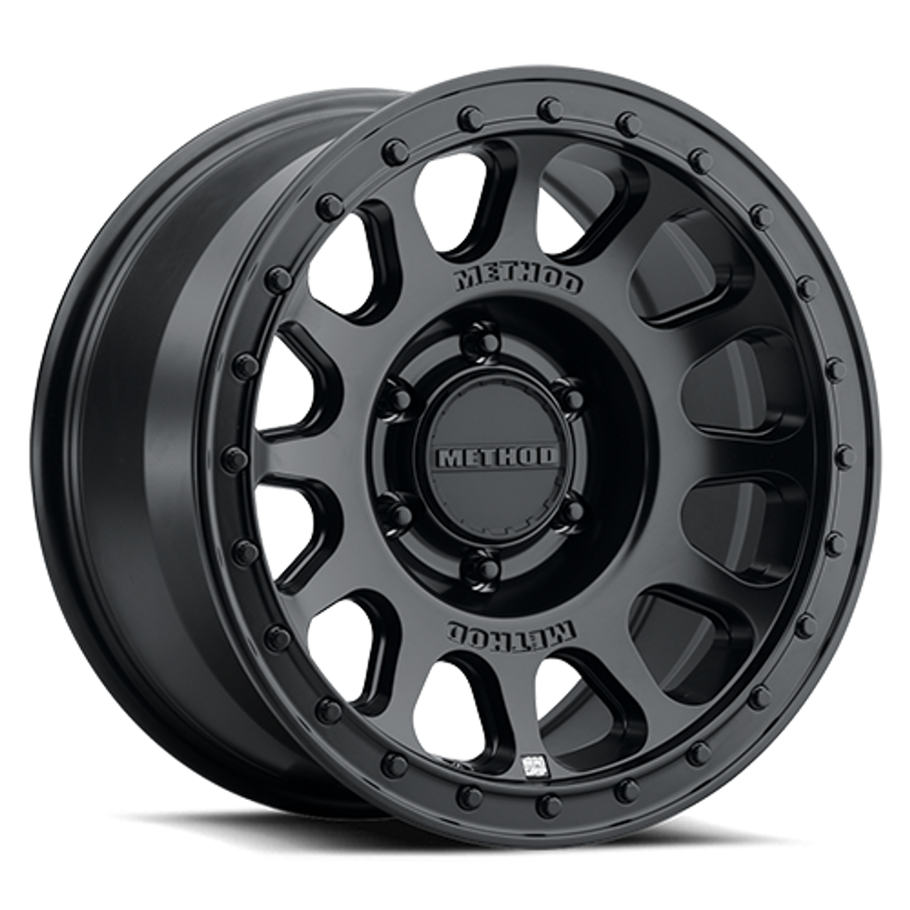 Method MR709 HD Bead Grip 17x 8.5in / ET0 / 6x135 BP / 87mm Bore - Black Wheel