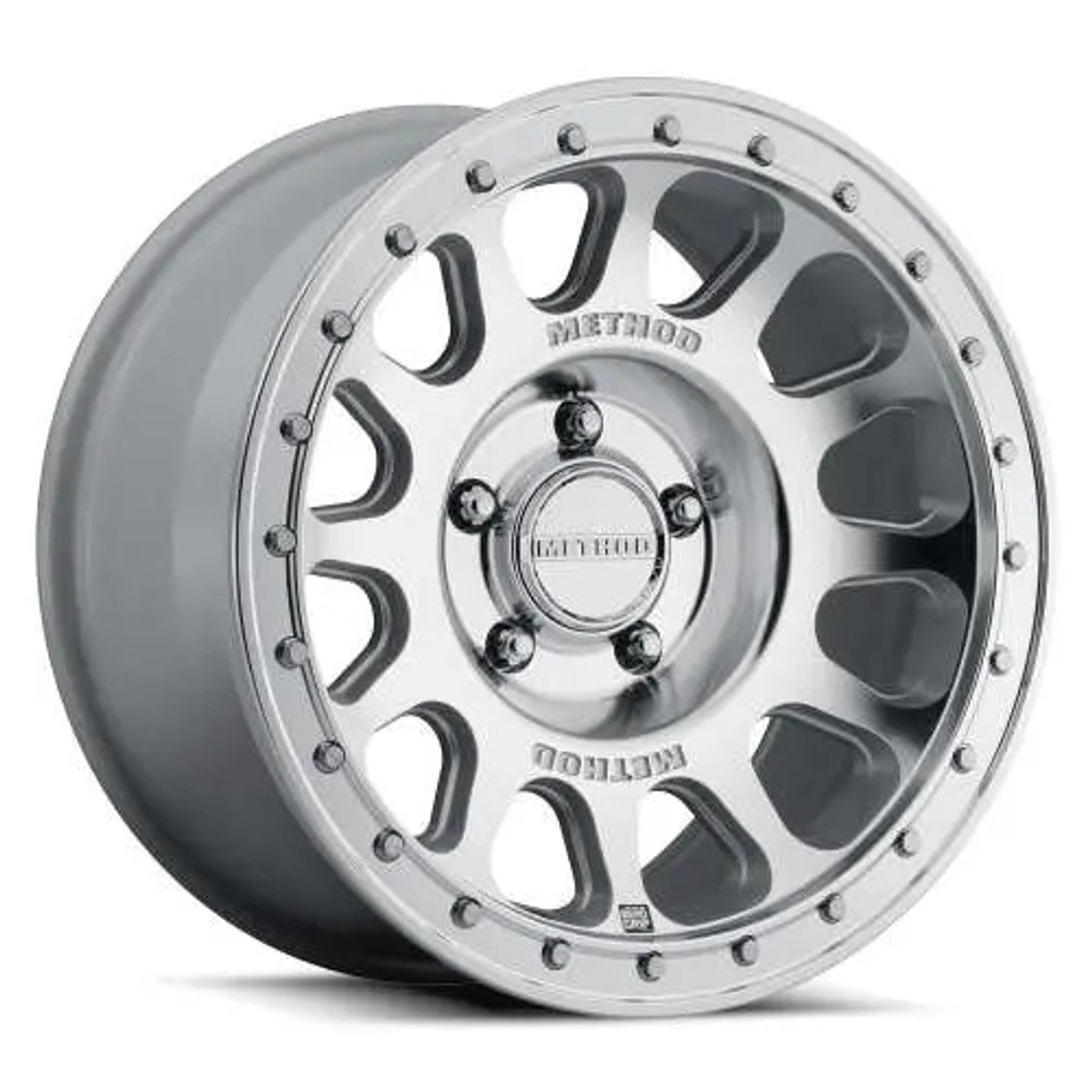 Method MR709 HD Bead Grip 18x 9in / ET12 / 8x180 BP / 124.1mm Bore - Machined Wheel