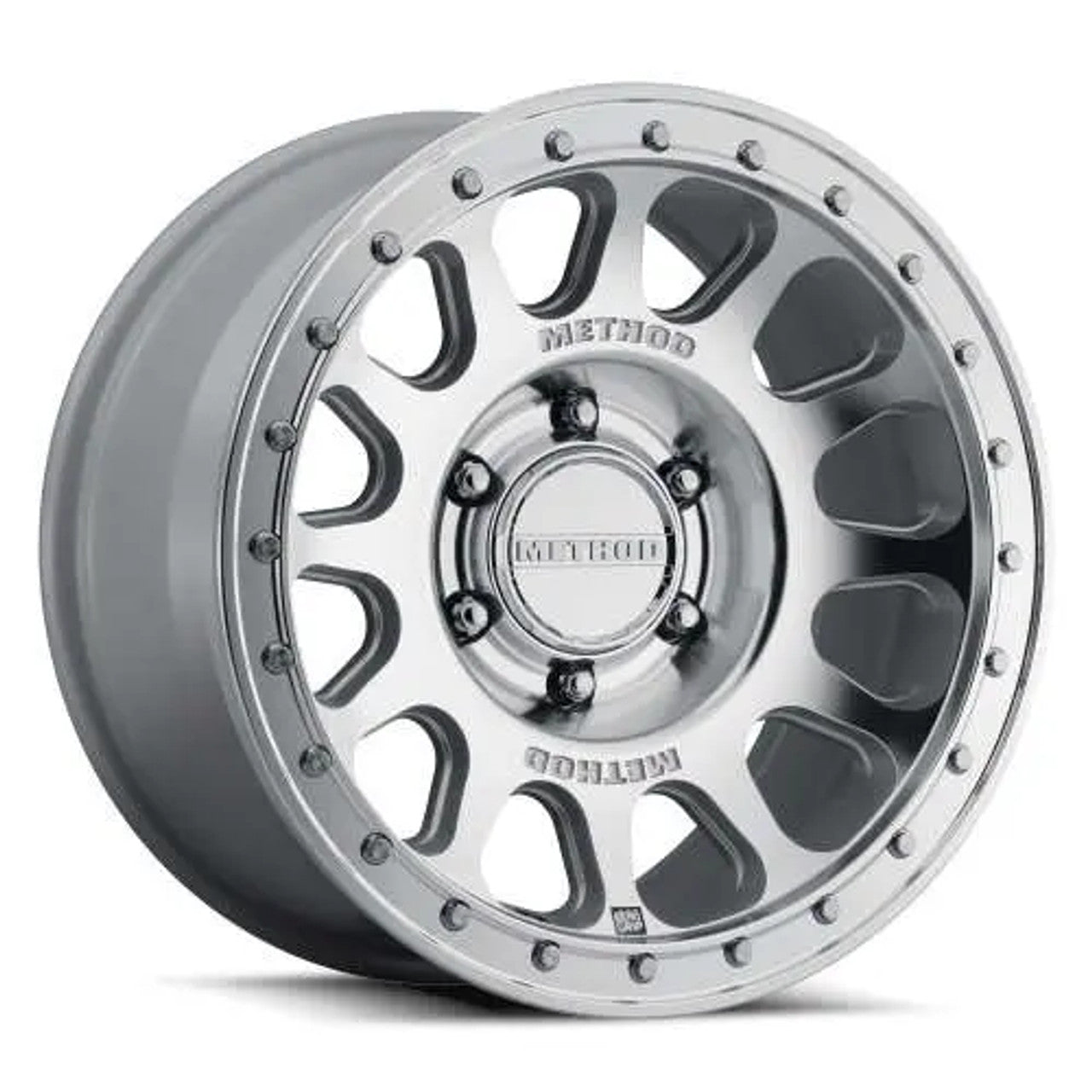 Method MR709 HD Bead Grip 17x 8.5in / ET0 / 5x5 BP / 71.5mm Bore - Machined Wheel