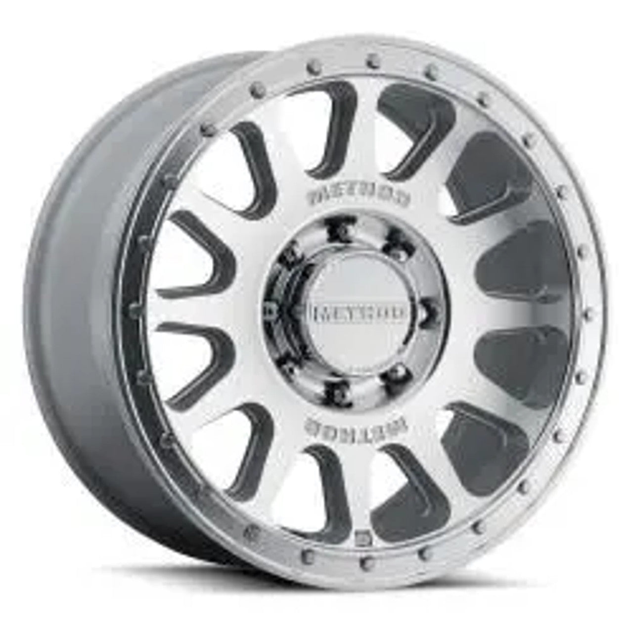 Method MR709 HD Bead Grip 18x 9in / ET12 / 8x6.5 BP / 121.3mm Bore - Machined Wheel