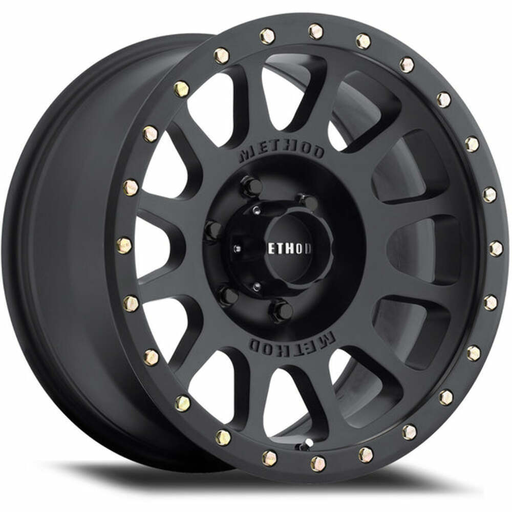 Method MR305 NV 17x8.5 0mm Offset 5x150 116.5mm CB Matte-Gloss Black Wheel