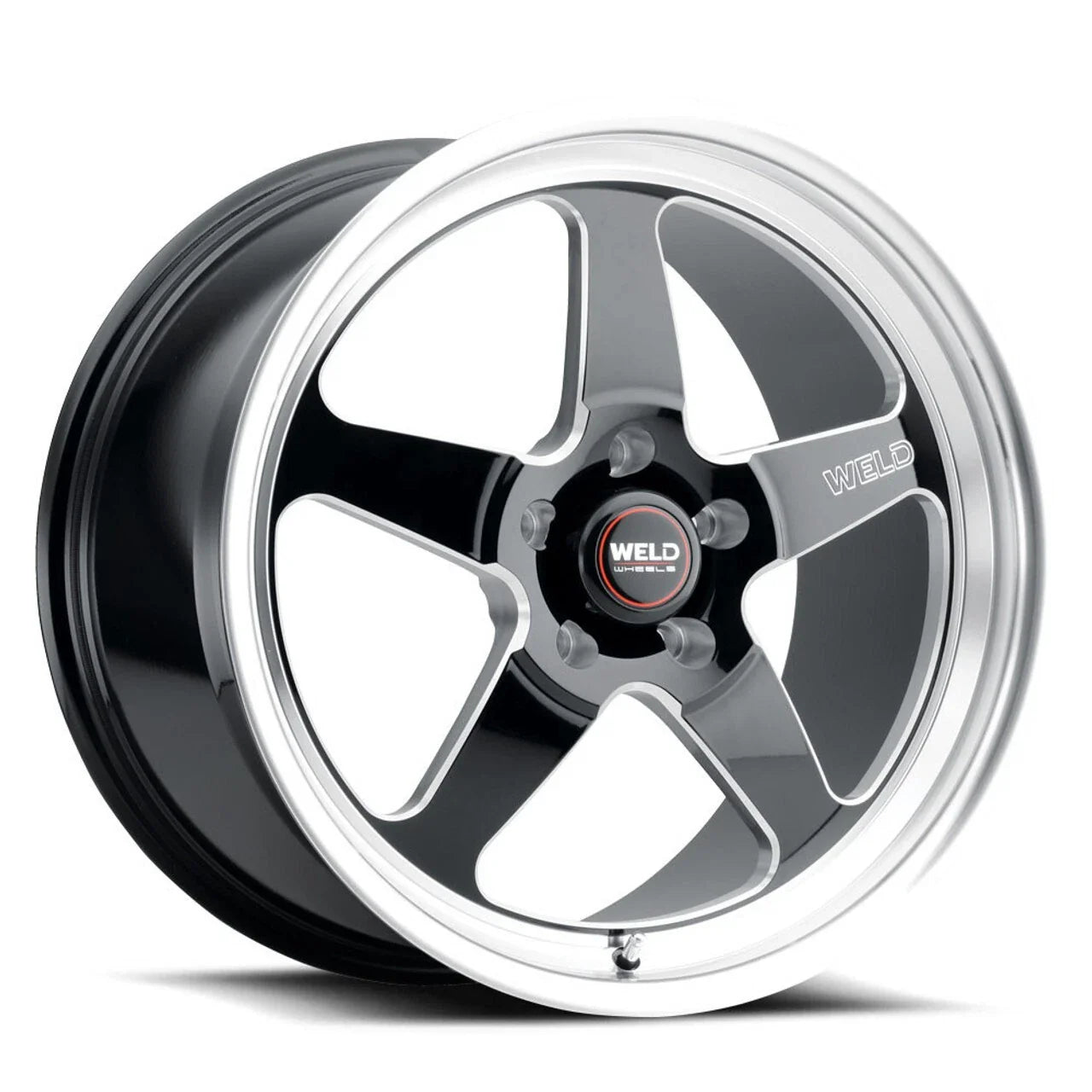Weld 17x10 Ventura Drag 5x114.3 ET49 BS 7.42 Gloss BLK MIL DIA 78.1